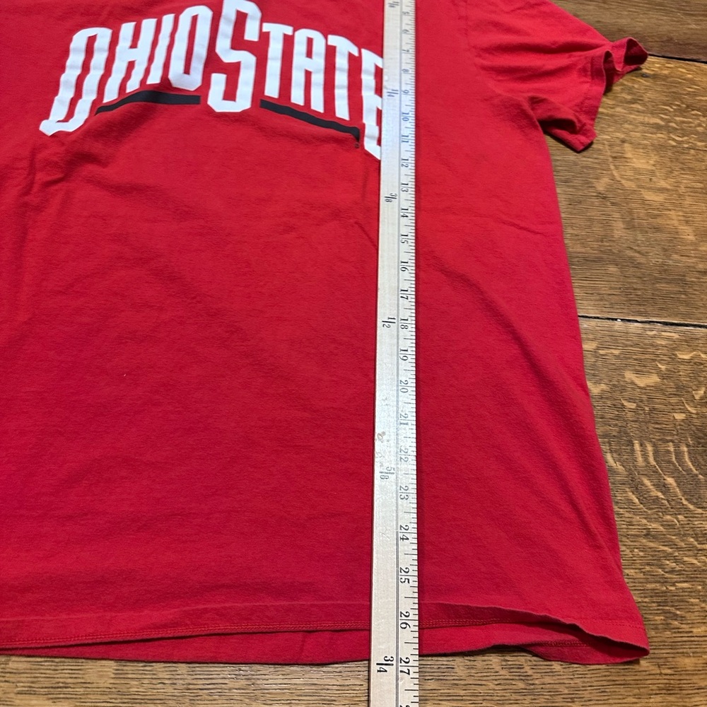 Nike OHIO state size XL tshirt red athletic fit - Picture 7 of 7